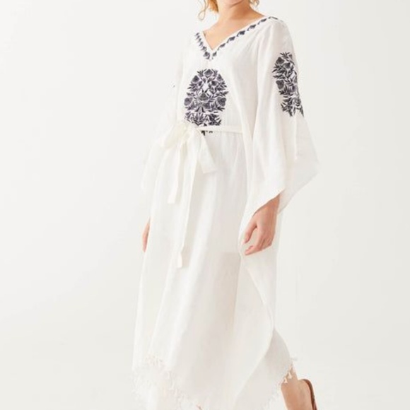 Mersea Seville Embroidered Caftan- NEVER WORN - Picture 2 of 2